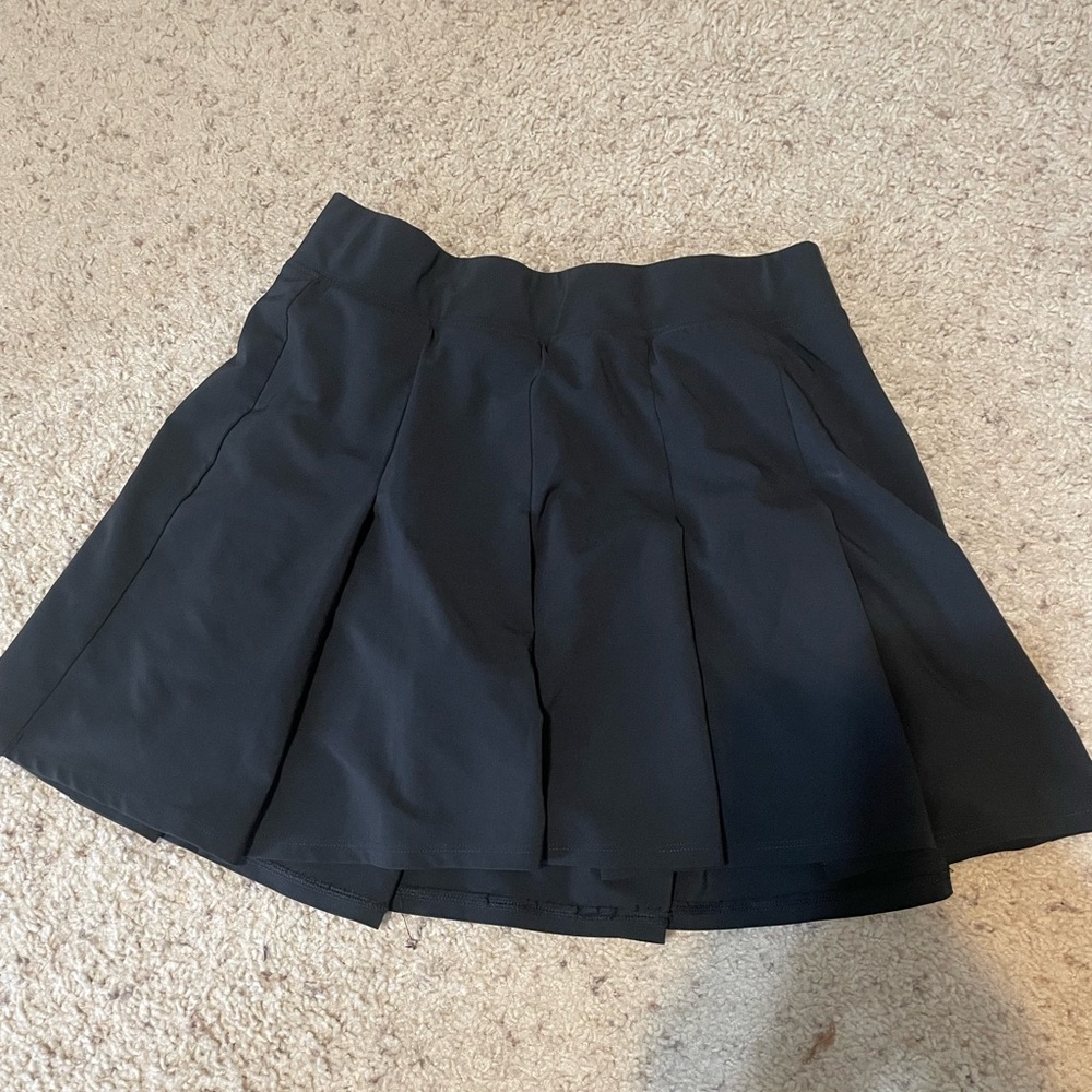 Abercrombie & Fitch Black Pleated Skirt